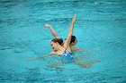 Artistic Swim vs TWC  Wheaton College Artistic Swimming vs Texas Women’s College. - Photo By: KEITH NORDSTROM : Wheaton, Artistic Swimming